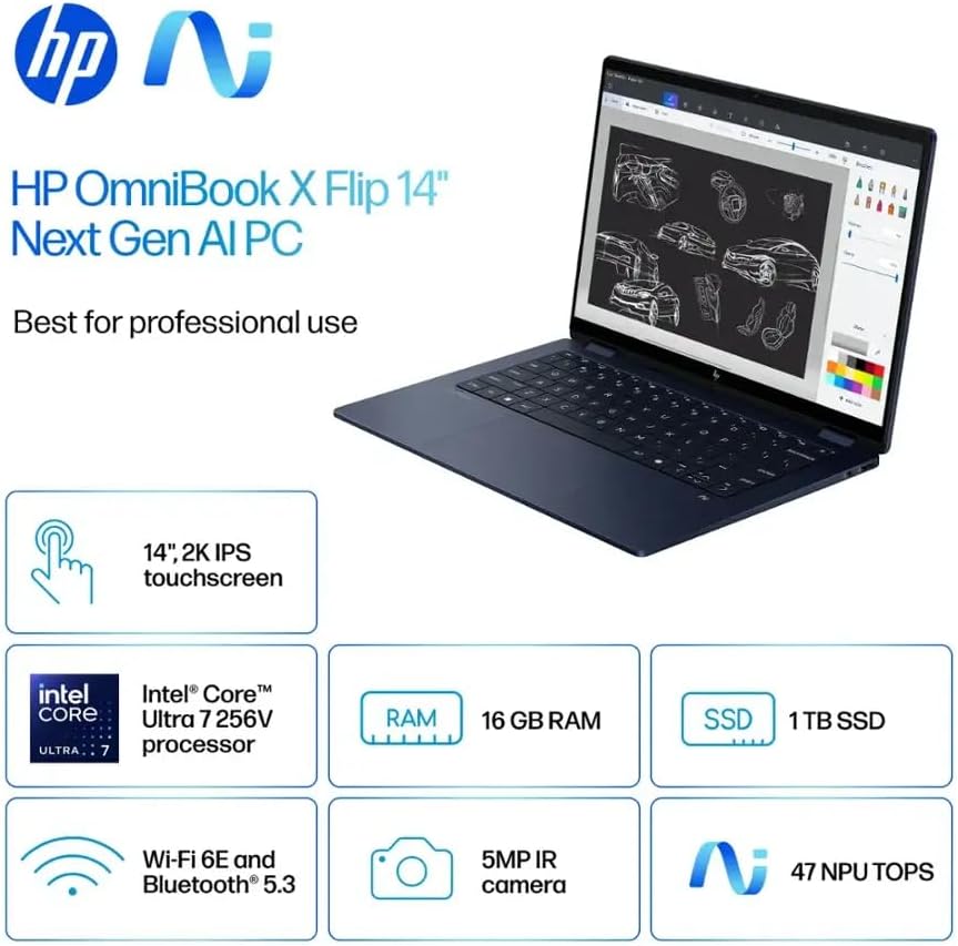 HP - OmniBook X Flip 2-in-1 (2025) – Image 6