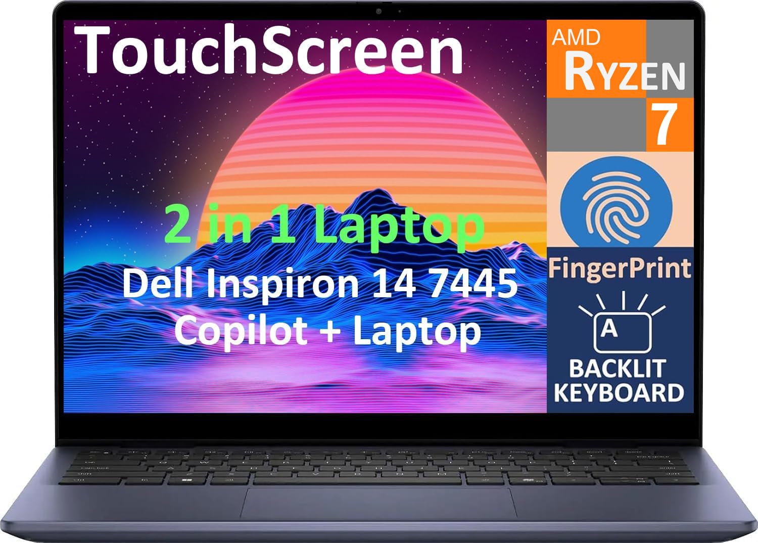 Dell Inspiron 14 7445 2-in-1 – Image 2